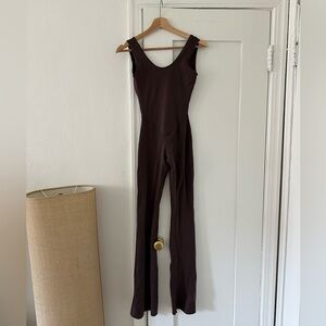 Elegant Brown Jumpsuit